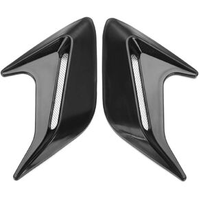 HomeSoGood 2Pcs Universal Car Side Vent Air Flow Fender Stickers Auto Simulation Air Inlet Decorative