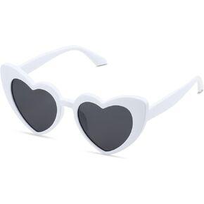 Freckles Mark Heart Sunglasses for Women Love Heart Glasses Wedding Bridal Bachelorette Party Glasses F9125