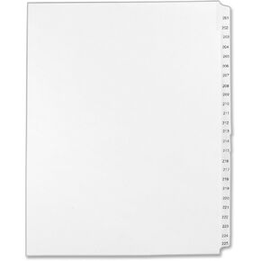 Avery Side-Tab Legal Index Dividers