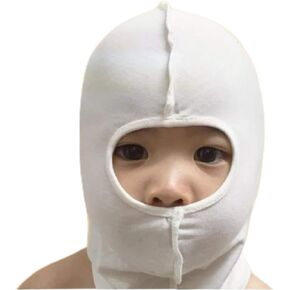 Edenswear Zinc-Infused Face Balaclava for Kids with Eczema (Kids 2+ Years) (Small)