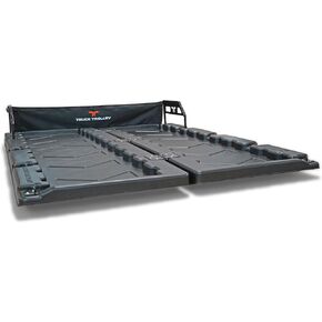 TT2201 62.5"" x 47.75"" Lightweight Roller Truck Bed Tray System fits Full Size Truck Beds w/ D Loops - Simplifies Loading and Unloading