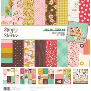 Simple Stories Collection Kit 12"X12"-What's Cookin'? WC21100