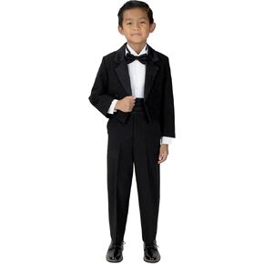 Spring Notion Boys' Black Classic Tuxedo with Tail