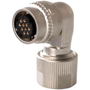 1pcs CM10-SP10S CM10-SP2S 10pin 2pin Servo Motor Encoder Plug Brake Connector Replacement for CM10-SP10S-M CM10-SP2S-M Work for Mitsubishi Delta Yaskawa Servo (2-core Straight) in Kuwait
