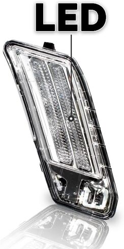 LED DRL Daytime Running Light Lamp Fit for Volvo XC60 2010 2011 2012 2013 | Plastic | Dustproof | Waterproof (Right Side) in Saudi Arabia