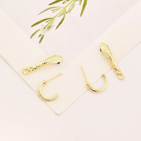 Snake Earrings for Women Gold Silver Snake Edgy Earring Unique Front Back Serpent Animal Earrings Grunge Goth Snake Earring Halloween Costume Jewelry Accessories in Kuwait