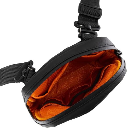 CroX Smell Proof 4L Crossbody Shoulder Sling Bag with X-Flow Technology, Unisex Stylish & Minimalist Chest Shoulder Pack in Saudi Arabia