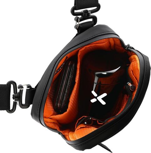 CroX Smell Proof 4L Crossbody Shoulder Sling Bag with X-Flow Technology, Unisex Stylish & Minimalist Chest Shoulder Pack in Saudi Arabia