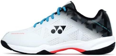 YONEX Power Cushion 50 SHB50EX حذاء كرة الريشة، أبيض/نعناعي (us_Footwear_Size_System، للبالغين، الرجال، رقمي، متوسط، رقمي_10_Point_5) in Saudi Arabia