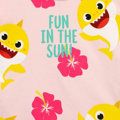 Pinkfong سويت شيرت للفتيات Baby Shark Pink 6 in Kuwait