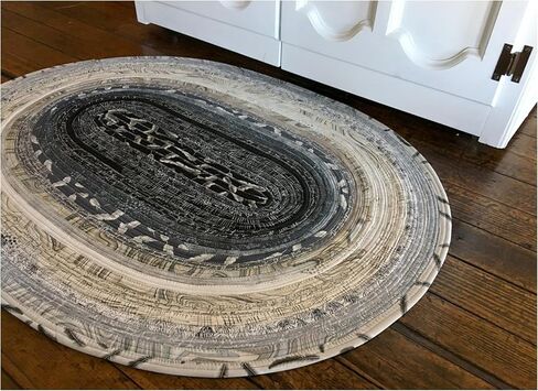On-A-Roll Upholstery Needle-Punched Cotton Batting for Jelly Roll Rugs, Purses, 2-1/4 inches by 50 Yards in Saudi Arabia