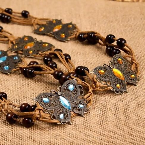 Bohemian Sytle Womens Rope Boho Waist Belt for dress in Saudi Arabia