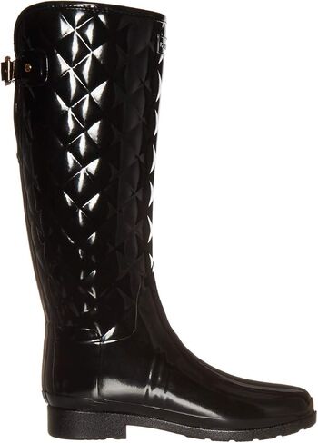 حذاء المطر طويل اللمعان من Hunter Refined Gloss أسود 8 M in Saudi Arabia