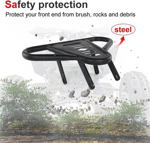 Front Bumper Guard Protector Compatible with Raptor 125 2011-2013, Raptor 250R 2011, Raptor 250 2008-2013 in Saudi Arabia