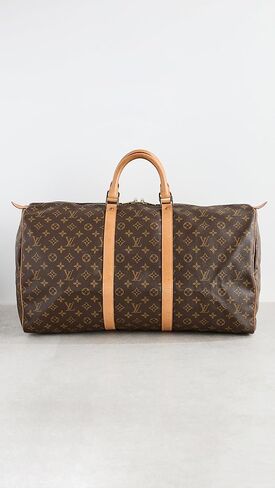 Lv Monogram Ab Keep All 55 Bag - Brown - One Size in Kuwait