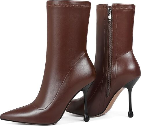 Women's Ankle Boots Pointed Toe High Heel Booties in Saudi Arabia