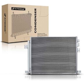 A-Premium Air Conditioning A/C Condenser Compatible with Ford Explorer 2020-2022 & Lincoln Aviator 2020-2020, 2.3L 3.0L 3.3L