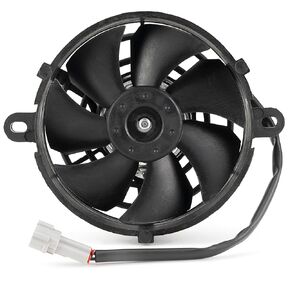 5in Cooling Radiator Fan Motorcycle Electric Cooling Thermal Fan 12V for Honda Yamaha Kawasaki Suzuki ATV UTV Dirt Bike Motocross Quad Go Kart Buggy 150cc 200cc 250cc