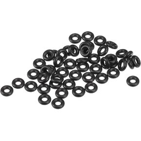 50 Pcs 19mm ID x 1.5mm CS Universal Car O Ring Seal Gasket - Car - Faucet Repair Trucks Suvs Trailer Tube Sealing Waterproof - NBR Rubber Black