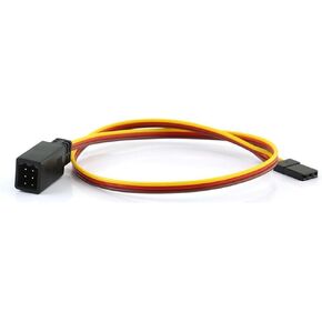 RC JR Style Servo Splitter Cable,1 Male to 2 3 4 5 6 Female Y Harness Leads Y Splitter Lead Wire for 1/8 1/10 1/24 Crawler Truck Car Airplane Drone Receiver Servo ESC (1 Male to 3 Female)