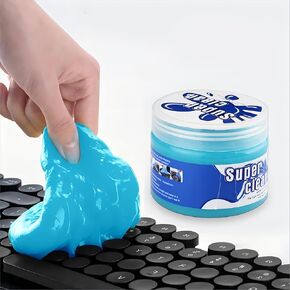 Cleaning Gel for Car Detailing、Car Vent Cleaner Cleaning、Putty Gel Auto Car Interior Cleaner Dust Cleaning Mud for Cars and Keyboard Cleaner Cleaning Slime (160, Grams)