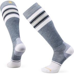 Smartwool Men's Snowboard Targeted Cushion Stripe Extra Stretch Over The Calf Socks