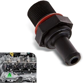 Pack-1 Car PCV One-way Exhaust Valve, Replacement 267402G000 26740-2G000, Positive Crankcase Ventilation Control Valve, Compatible with JAC Chery Big Dipper Hyundai Accord Nissan (Black)
