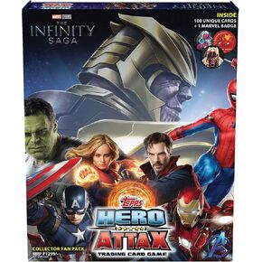 Topps India Marvel Hero Attax 2021 Collector Fan Pack, Contains Total of 100 Cards