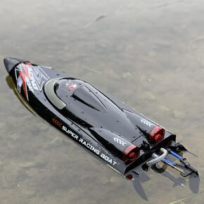 Remote Control Speed RC Brushless Boat WLtoys WL916 2.4G 55km/h Under Motor RC Submarine with LED ights for Hobbies Adults Boys Favor