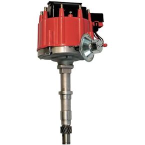 Proform 67185 Vacuum Advance HEI Distributor with Steel Gear and Red Cap for AMC 290-401