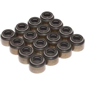 Comp Cams 506-16 Set of 16 Black Viton Valve Seals for .494"" Guide Size, 11/32"" Valve Stem"