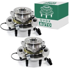 515096 2x Premium 4WD Front Wheel Bearing Hub Assembly | Compatible with Cadillac Escalade, Chevrolet Avalanche, Silverado 2007-2014