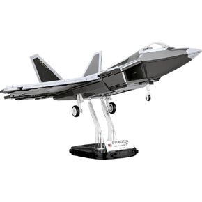COBI Armed Forces Lockheed F-22 Raptor, Black & White