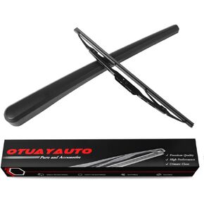 OTUAYAUTO Rear Windshield Wiper Replacement for Chevrolet Chevy Equinox 2010-2017, GMC Terrain 2010-2017, Back Window Wiper Blade Arm Accessories, Wiper Cover Kits Assembly for Rear Window