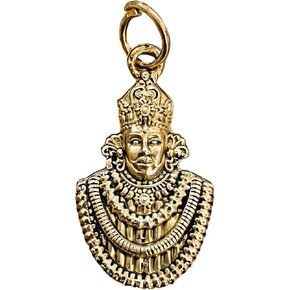 MITRA'S-ONLINE Pendant Locket Lord Handmade Art Gold Plated Jewelry for Men & Women