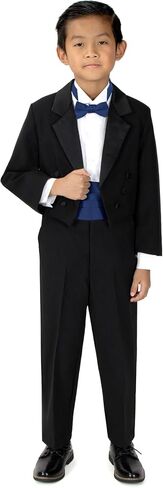 Spring Notion Boys' Black Classic Tuxedo with Tail in Kuwait
