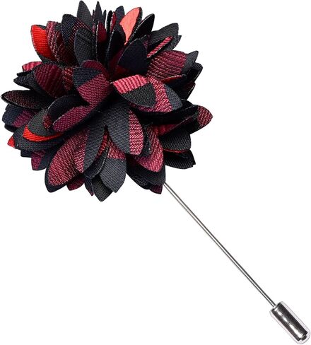GUSLESON 3.15"（8cm） Striped Tie for Men With Lapel Pin Necktie Hankerchief Cufflinks Set in Kuwait