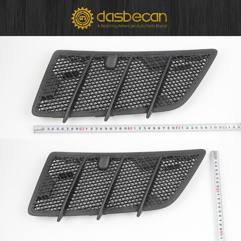 Dasbecan Left Right Hood Air Vent Grill Cover Insert Mesh 1648804305 Compatible with Mercedes W164 ML350 ML450 ML550 ML63 AMG GL320 GL350 GL450 GL550 2008-2011 Repalcement OE# 1648804405 1648804305 in Saudi Arabia