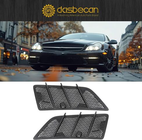 Dasbecan Left Right Hood Air Vent Grill Cover Insert Mesh 1648804305 Compatible with Mercedes W164 ML350 ML450 ML550 ML63 AMG GL320 GL350 GL450 GL550 2008-2011 Repalcement OE# 1648804405 1648804305 in Saudi Arabia