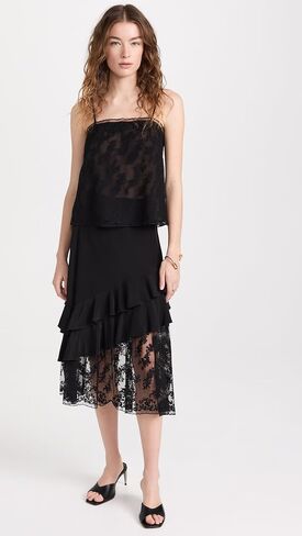 Jason Wu Women's Embroidered Lace Tulle Combo Mermaid Skirt in Saudi Arabia