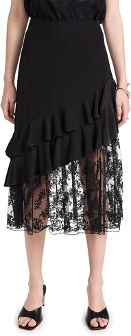 Jason Wu Women's Embroidered Lace Tulle Combo Mermaid Skirt in Saudi Arabia