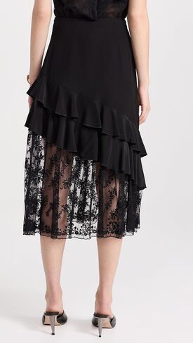 Jason Wu Women's Embroidered Lace Tulle Combo Mermaid Skirt in Saudi Arabia