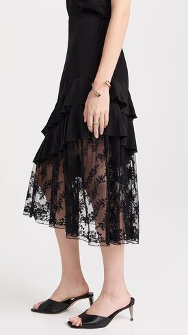 Jason Wu Women's Embroidered Lace Tulle Combo Mermaid Skirt in Saudi Arabia