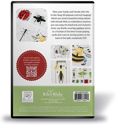 Riley Blake Machine Embroidery Patterns: Exclusive Digital Design, Compatible with Major Machines, Instant Download, Scalable Sizes, and Detailed Instructions (Little Witch & Friends Dolls) in Saudi Arabia