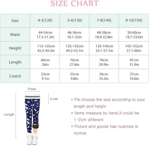 ZukoCert Girls Fleece Leggings Multipack Toddler Warm Winter Leggings for Girls in 4-10 Years Fleece Pants Girls in Saudi Arabia