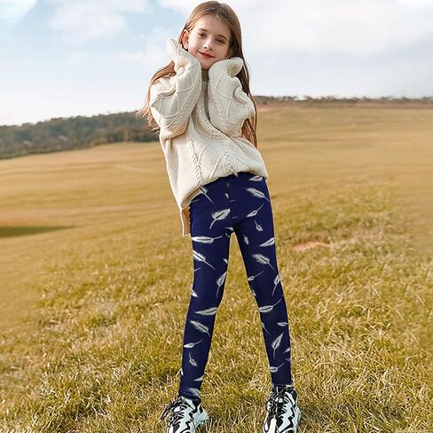 ZukoCert Girls Fleece Leggings Multipack Toddler Warm Winter Leggings for Girls in 4-10 Years Fleece Pants Girls in Saudi Arabia