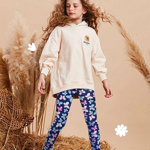 ZukoCert Girls Fleece Leggings Multipack Toddler Warm Winter Leggings for Girls in 4-10 Years Fleece Pants Girls in Saudi Arabia