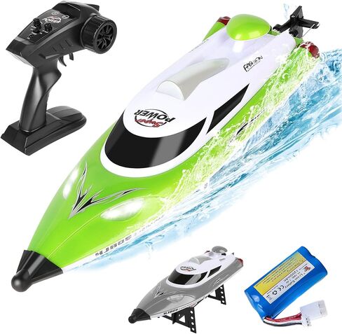 RC Boat-Remote Control Boat for Adults-High Speed 35+ KPH RC Boat for Pool-Toys for Ages 8-13 (Black) in Saudi Arabia