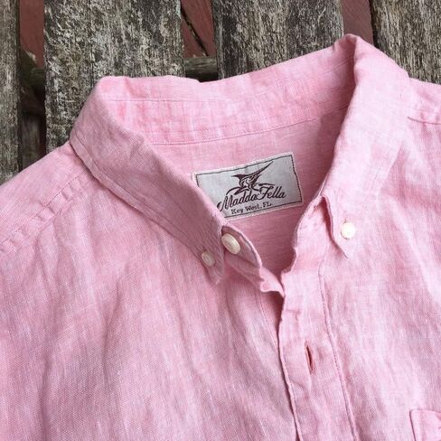 Madda Fella Long Sleeve Ernest Linen Shirt for Men in Saudi Arabia