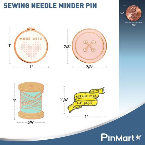 PinMart Sewing Magnetic Enamel Pin and Needle Minder in Saudi Arabia